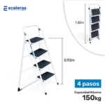 Escalera tipo taburete
