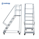 Escalera tipo avión de aluminio